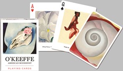 Naipes Piatnik Georgia O'Keeffe - Baraja única