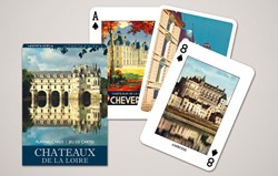 Naipes Piatnik Chateaux de la Loire - Baraja única