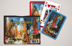 Naipes Piatnik City Lights - Baraja doble