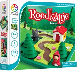 Smart Games juego de lógica Caperucita Roja Deluxe - juego educativo niños 48 desafíos