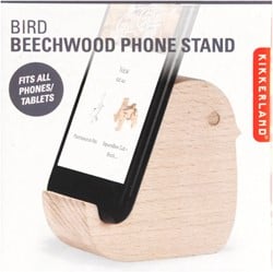 Kikkerland Soporte para teléfono Pájaro