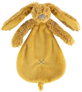 Happy Horse mantita de apego Conejo Richie ocre amarillo - regalo bebé