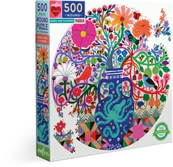 eeBoo Pájaros y Flores (500)