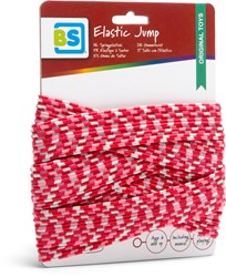 BS Toys cuerda elástica para saltar - comba colorida para niños - juguete exterior