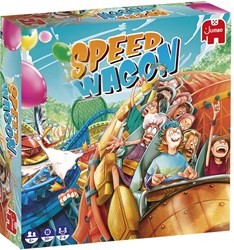 Jumbo Speedwagon juego de mesa construir montaña rusa estrategia
