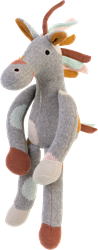 Happy Horse Caballo de peluche tejido - 30 cm - Algodón orgánico