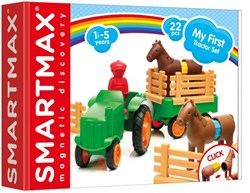 Smartmax set de juguete tractor magnético para niños