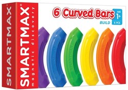 Smartmax imanes set de construcción - Xtension set 6 barras curvas juguete