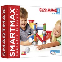 Smartmax juguete de construcción magnético Click & Roll set colorido