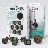 Q-Workshop Set de dados The Witcher - Ciri - De Zireael (7 piezas + moneda)