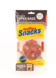 Bolsas para refrigerios medianas con cremallera Kikkerland