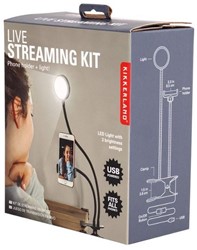 Kikkerland Kit de transmisión en vivo