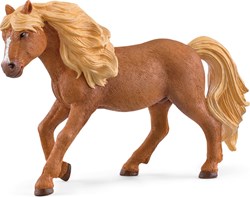 Schleich Horse Club semental poni islandés caballo de juguete marrón