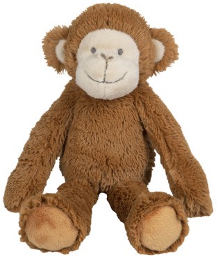 Happy Horse peluche mono Micha 28cm - marrón - suave peluche