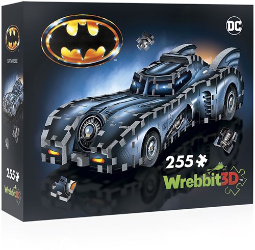 Wrebbit Wrebbit rompecabezas 3D - Batimóvil (255)
