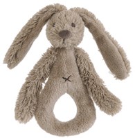 Happy Horse sonajero Conejo Richie - juguete de peluche marrón para bebé