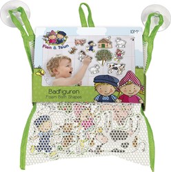Fien en Teun bad foam figuren 10 stuks