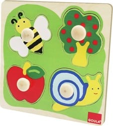 Goula Countryside Puzzle Rompecabezas de figuras 4 pieza(s)