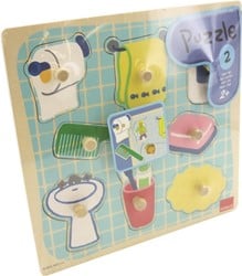 Goula Bathroom Puzzle 8 pcs Rompecabezas de figuras 8 pieza(s)