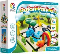 Smart Games juego educativo Safari Park Jr. - 60 desafíos para los más pequeños