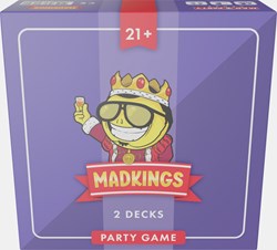 Mad Party Games juego de cartas MadKings - juego de beber para adultos - juego de fiesta