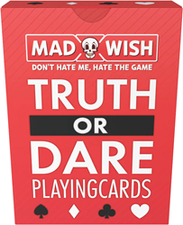 Mad Party Games MadWish Truth or Dare Playing Cards