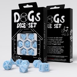Q-Workshop set de dados perros Max - juego educativo para niños y adultos