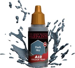 The Army Painter pintura acrílica azul Air Dark Sky 18 ml miniaturas