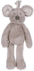 Happy Horse peluche Mouse Mex musical - 34 cm - regalo bebé marrón