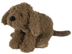 Happy Horse peluche perro Labradoodle Larry 28cm - marrón - juguete de peluche