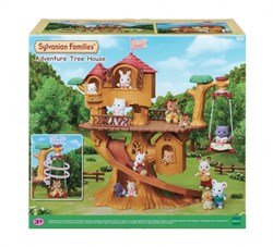 Sylvanian Families casa del árbol set de juego aventurero - con tobogán