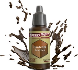 The Army Painter pintura acrílica marrón Speedpaint Hardened Leather 18 ml