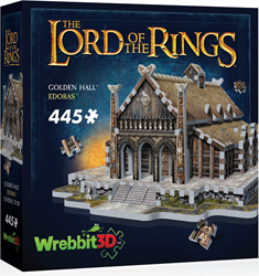 Wrebbit Wrebbit Puzzle 3D - El Señor de los Anillos Edoras-Golden Hall (460)