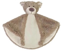 Happy Horse oso Bella mantita de apego - regalo para bebé marrón - 29 cm