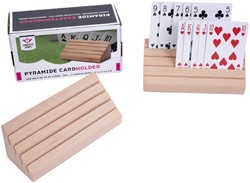 Longfield Games Kaarthouder Piramide Dubbel