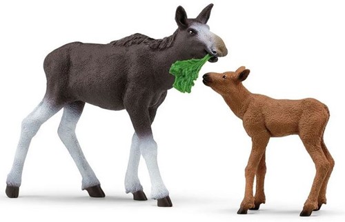 Schleich Eland met Kalf