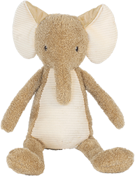 Happy Horse peluche elefante Elin 26cm - marrón - suave peluche para bebés