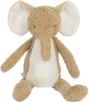 Happy Horse peluche elefante Elin 34cm - marrón - felpa reciclada sostenible