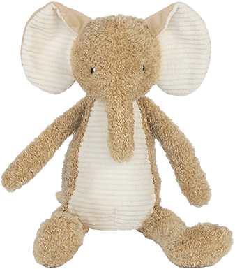 Happy Horse peluche elefante Elin 34cm - marrón - felpa reciclada sostenible