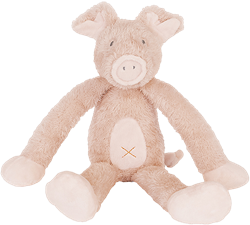 Happy Horse peluche cerdito Pinky 32cm - Juguete de peluche rosa