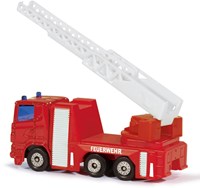 Siku camión de bomberos de juguete con escalera - modelo realista-2