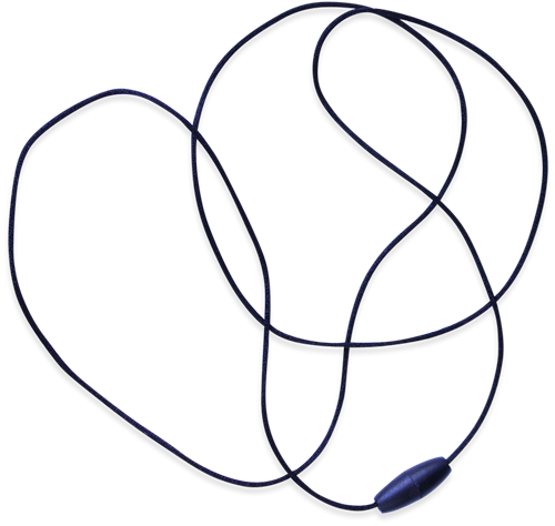 ARK Therapeutic cordón de collar juguete - set de 2 - multicolor Los verkrijgbaar afbreekbaar koord voor ARK-kauwkettingen, set van 2, voor kinderen en volwassenen.