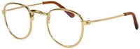 Heless accesorio muñeca gafas de lectura doradas juguete gafas-3