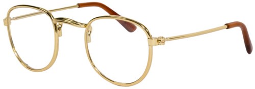 Heless accesorio muñeca gafas de lectura doradas juguete gafas-3