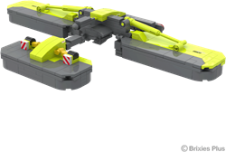 Brixies set de construcción CLAAS DISCO Segadora - 261 bloques