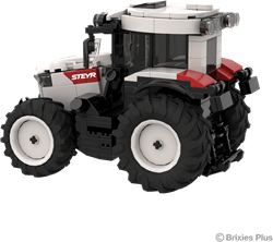 Brixies set de construcción tractor Steyr Impuls 6200 - 306 bloques juguete