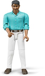 Bruder Bruder bworld Hombre con pantalón blanco