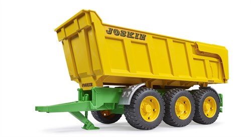 Bruder Joskin remolque basculante de 3 ejes - juguete remolque granja-2