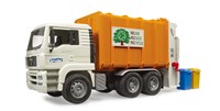 Bruder MAN TGA camión de basura juguete vehículo 02772-2