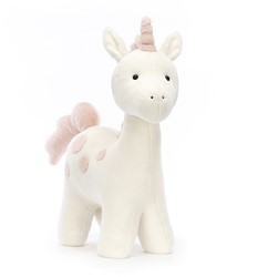 Jellycat Peluche Unicorno Spottie Grande - 23x15x42cm
